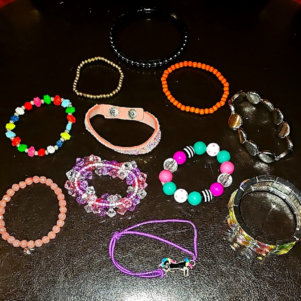 Colorful Bracelet LOT!! Youth